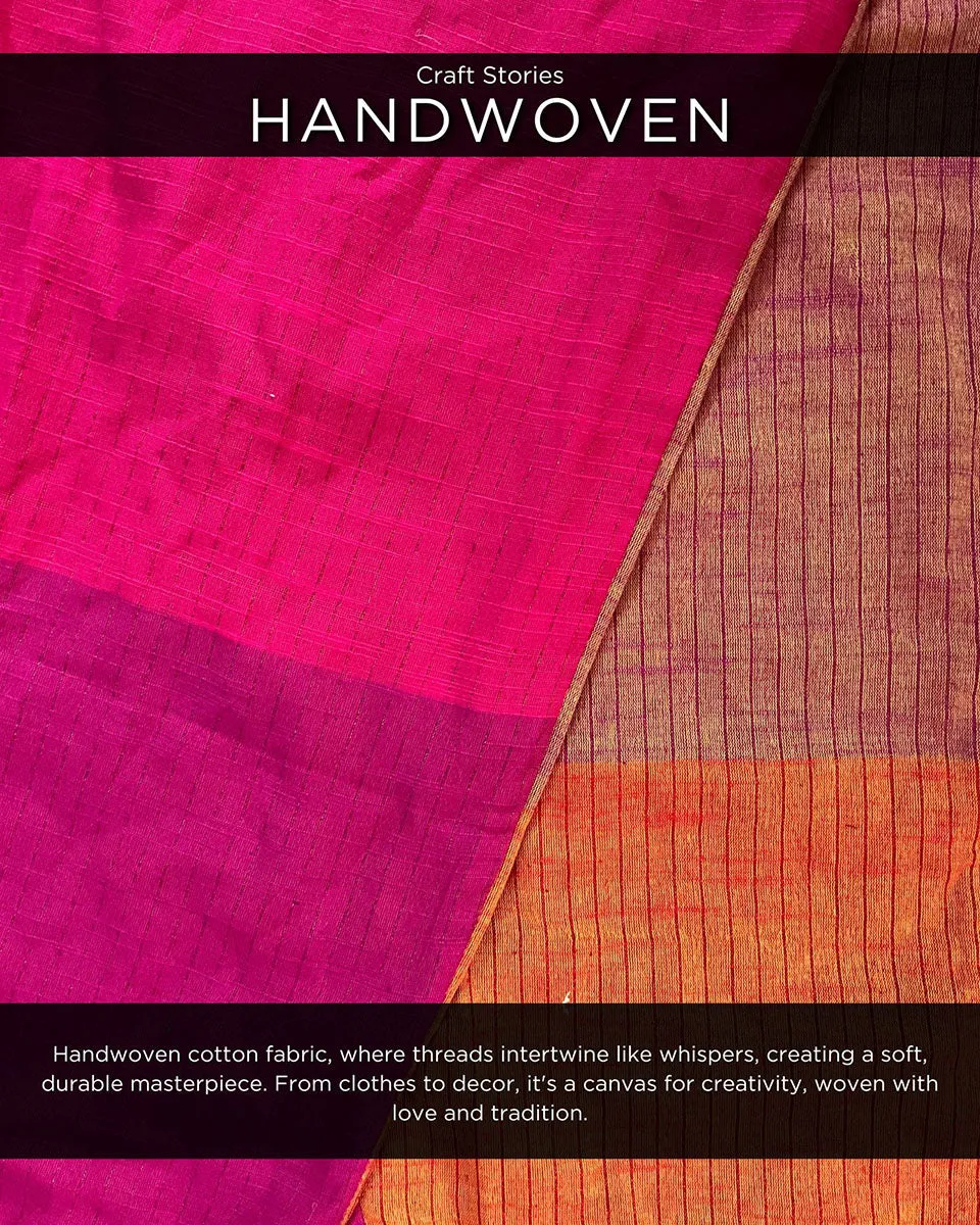 Summer Spectrum Handwoven Cotton Pant - Rc