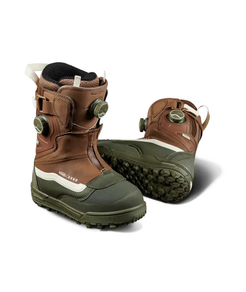 VANS Viaje Range Edition X Hana Beaman Women's Snowboard Boot Grape Leaf/ Brown 2025