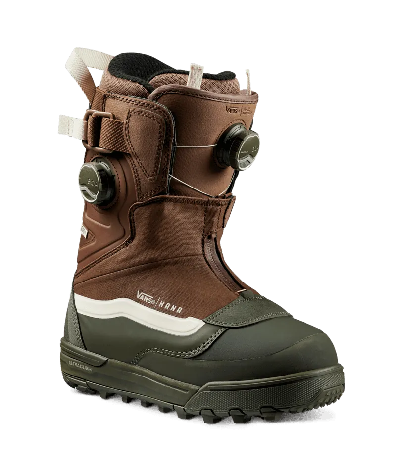 VANS Viaje Range Edition X Hana Beaman Women's Snowboard Boot Grape Leaf/ Brown 2025