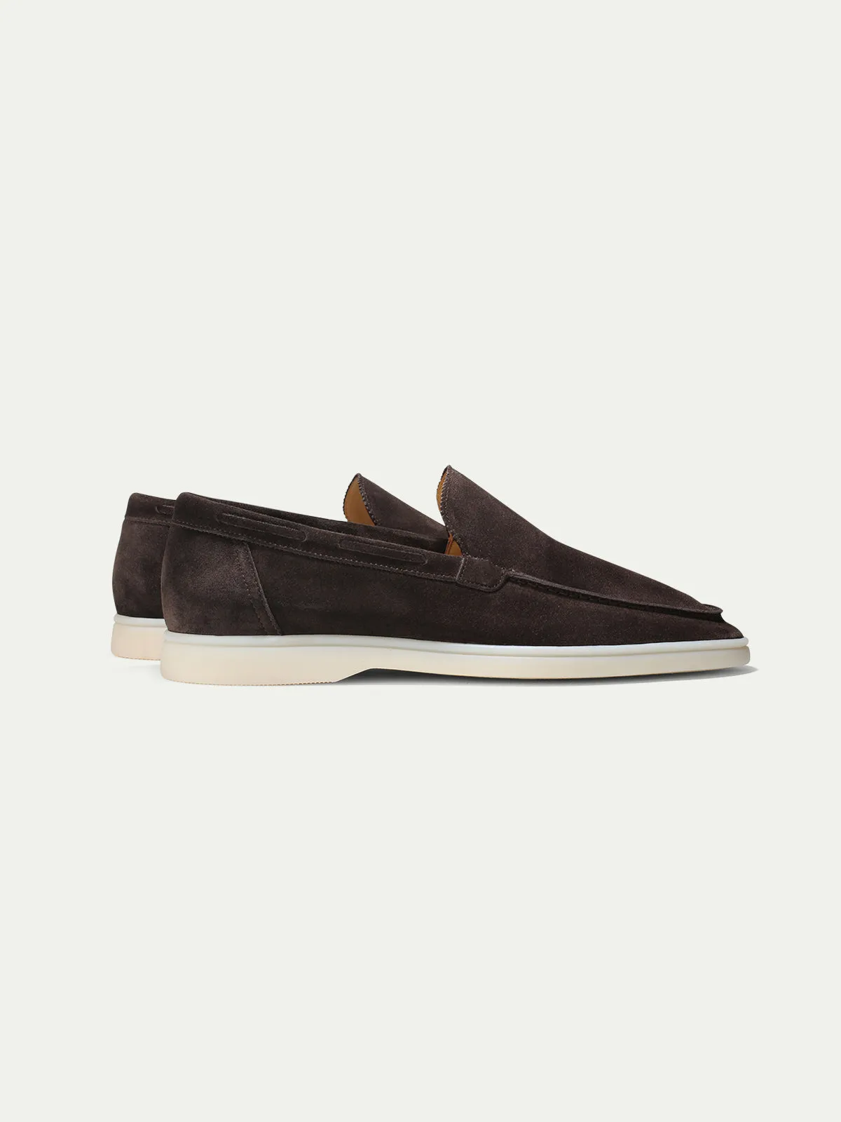 Warm Grey Yacht Loafers