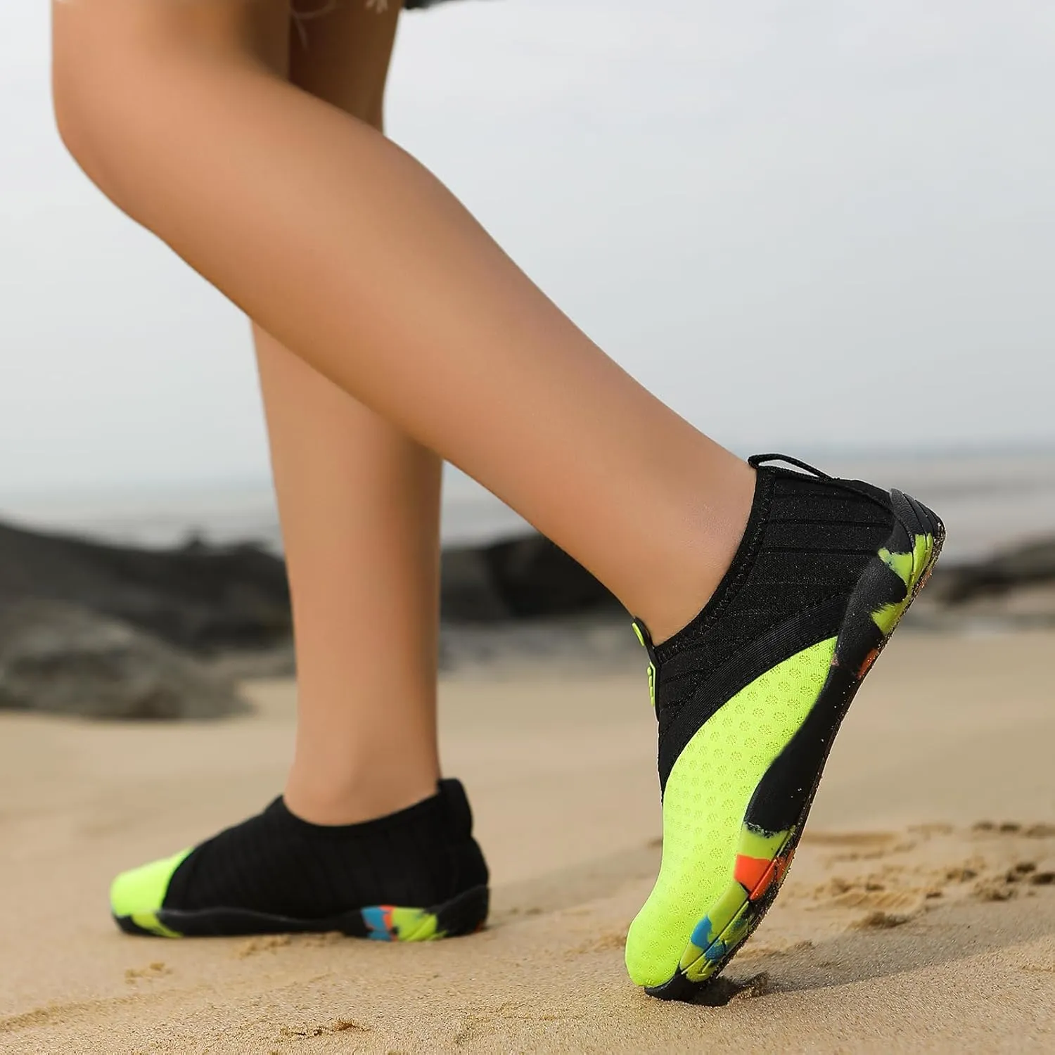 Water Shoes for Toddler Kids Boys Girls Barefoot Aqua Socks Quick-Dry Beach Swim Outdoor Sports Shoes
