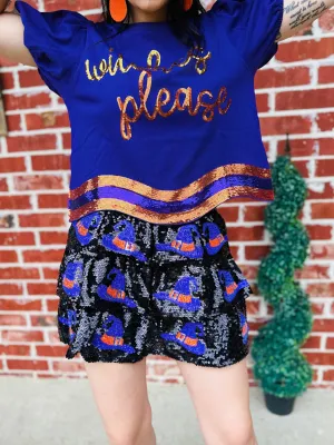 Witch Please Sequin Skirt