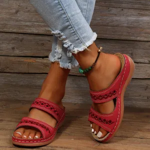 Women's Casual Slip-On Sandals | Comfortable Arch Support
