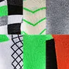 Womens Multicolor Ankle Socks 6 Pack