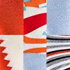 Womens Multicolor Ankle Socks 6 Pack