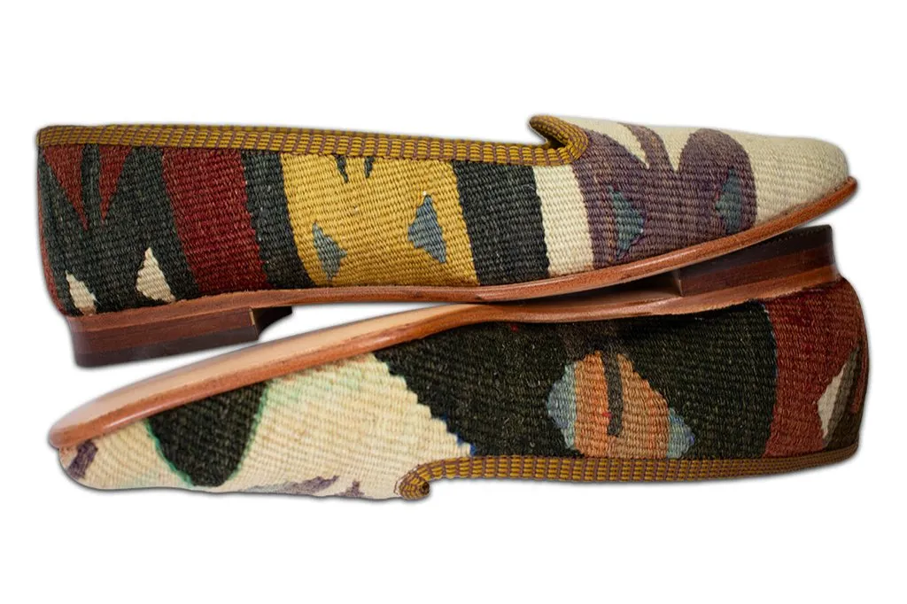 Women's Turkish Kilim Loafers size 9