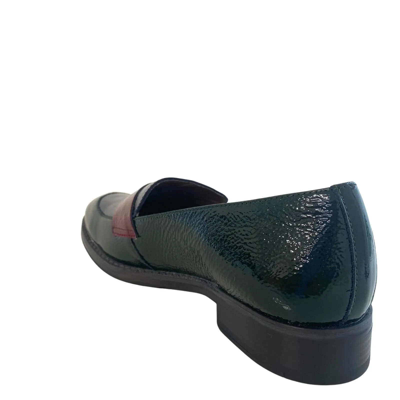 Wonders Colour Block Patent Loafers