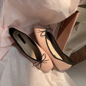 xiangtuibao Women Ballet Flat Shoes Comfortable Soft Boat Shoes Slip On Loafers Ballerina Shallow Slides  Round Toe Casual Flats