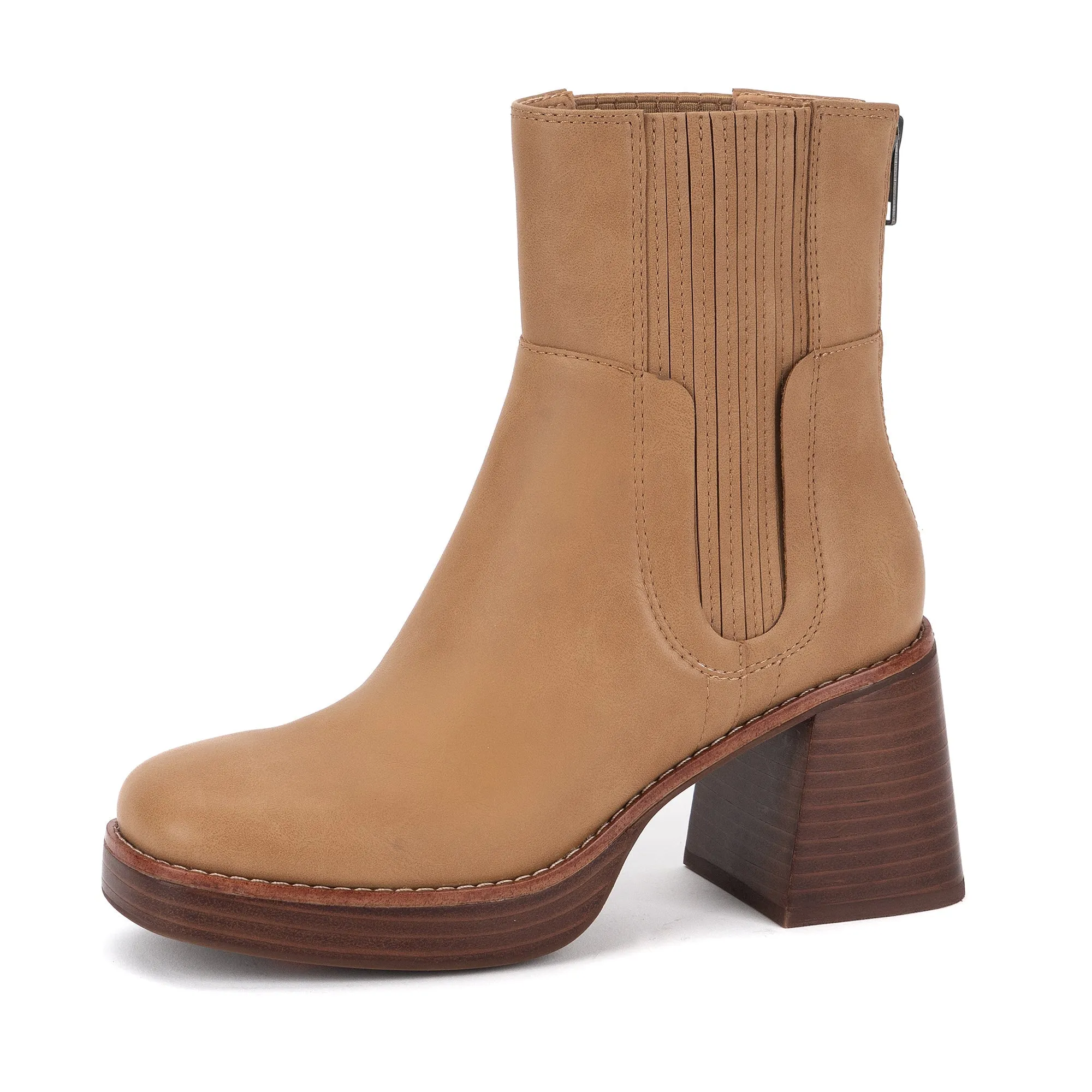 Yellow Box | Ivanka Chelsea Ankle Boot in Nude